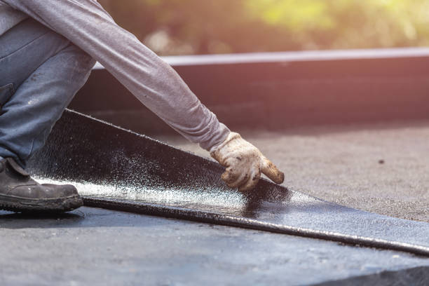 Professional Crawl Space Encapsulation technician working in Elsie, MI